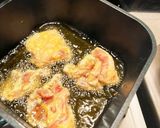 カリッもちっと☆カレー風味豚の唐揚げ弁当作り方3写真