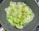 レタスのカルボナーラ作り方3写真