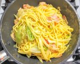 レタスのカルボナーラ作り方9写真