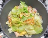 レタスのカルボナーラ作り方6写真