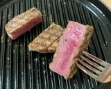 南部鉄器グリルパンで厚切り牛ステーキ作り方14写真