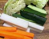 野菜スティック★2種の簡単ディップソース作り方1写真