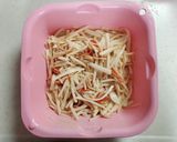 冬野菜にピッタリ大根とカニカマぽんサラダ作り方4写真