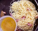 ベーコンのペペロンチーノ作り方6写真