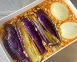 茄子と卵の中華だれ漬け作り方5写真