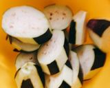 ナスの味噌田楽作り方1写真
