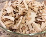 これで痩せた！シリーズ☆きのこの梅肉和え作り方5写真