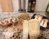 これで痩せた！シリーズ☆きのこの梅肉和え作り方1写真