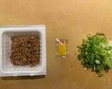 Natto Udon作り方1写真