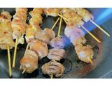 【残った焼き鳥】の焼き鳥丼弁当作り方1写真