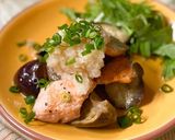 さっぱり！鮭とナスのおろしポン酢作り方5写真