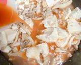 簡単１０分！豆腐＆きのこ＆豚挽肉の煮込み作り方6写真