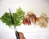 豆苗春雨サラダ♪簡単熱中症夏ばて漢方薬膳作り方3写真