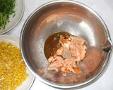 鮭とうもろこしサラダ♪簡単むくみ漢方薬膳作り方8写真