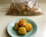 ★梅干し③ 白干し梅　赤しそ梅作り方1写真