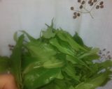 狭山茶De★ほのかに香る茶葉の天婦羅★作り方1写真