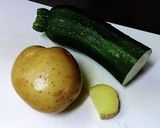 ズッキーニ生姜炒め煮作り方1写真