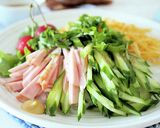 さっぱりヘルシー糸こんにゃくで冷やし中華作り方5写真