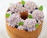 あじさいシフォンケーキ作り方23写真