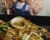 リカちゃん♡イカのアジアン焼きそば˳⋆作り方20写真