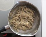 そばの実入り肉味噌丼作り方6写真