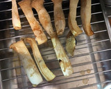 簡単すぎる　焼きエリンギ　おかかあえ作り方2写真
