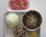 そばの実入り肉味噌丼作り方4写真