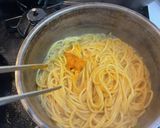 1つのお鍋で作る うにバター醤油パスタ作り方12写真