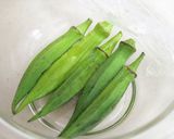 レンジで簡単おくら味噌作り方1写真