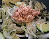 ズッキーニとツナ缶のパスタ作り方3写真