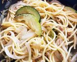 ズッキーニとツナ缶のパスタ作り方5写真