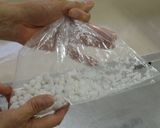 大豆とじゃこの甘辛揚げ【学校給食】作り方2写真