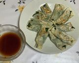 マカポン酢付き豚バラとシソの包み焼き作り方4写真