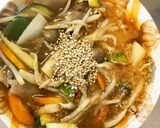 全てレンジもやし入濃厚wソース味甘酢酢豚作り方17写真