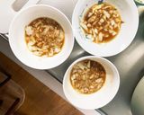 レンジ肉無豆腐中華風あんかけ炒味野菜炒め作り方5写真