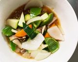 レンジ肉無豆腐中華風あんかけ炒味野菜炒め作り方14写真