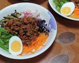 汁なし担々麺風冷やし中華作り方5写真