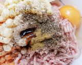 簡単♪人参ととうもろこしのハンバーグ作り方2写真