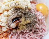 簡単♪人参ととうもろこしのハンバーグ作り方2写真
