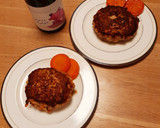 簡単♪人参ととうもろこしのハンバーグ作り方8写真