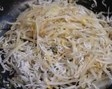 簡単♪美味♪釜揚げしらす卵もやしの炒め物作り方6写真