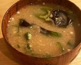 オクラとピーマンと茗荷で夏の味噌汁！作り方6写真