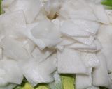 小かぶのめんたい和え作り方1写真