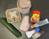 ズッキーニと豚肉のトマト煮♪作り方1写真