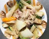 すっきりゴマだれ味豚こま大根青椒肉絲風作り方14写真