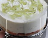 キウィ*フルーツリボンのレアチーズケーキ作り方27写真