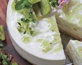 キウィ*フルーツリボンのレアチーズケーキ作り方34写真