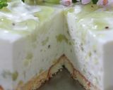 キウィ*フルーツリボンのレアチーズケーキ作り方36写真