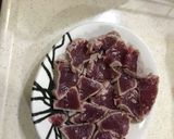 カツオの変わりたたき（ニンニク胡椒）作り方4写真