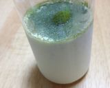 牛乳で美味しく飲もう!!大麦若葉の青汁作り方3写真